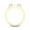 Thumbnail Image 4 of Now + Forever Marquise-Cut Diamond Enhancer Ring 1/2 ct tw 14K Yellow Gold