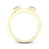 Thumbnail Image 4 of Now + Forever Pear-Shaped Diamond Enhancer Ring 1/4 ct tw 14K Yellow Gold