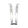 Thumbnail Image 3 of Now + Forever Baguette & Round-Cut Diamond Enhancer Ring 1/2 ct tw 14K White Gold