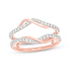 Thumbnail Image 1 of Now + Forever Round-Cut Diamond Enhancer Ring 1/2 ct tw 14K Rose Gold