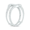 Thumbnail Image 1 of Now + Forever Round-Cut Diamond Enhancer Ring 1/2 ct tw 14K White Gold
