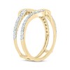 Thumbnail Image 2 of Now + Forever Round-Cut Diamond Enhancer Ring 1/2 ct tw 14K Yellow Gold