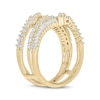 Thumbnail Image 2 of Now + Forever Baguette & Round-Cut Diamond Enhancer Ring 1 ct tw 14K Yellow Gold