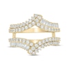 Thumbnail Image 4 of Now + Forever Baguette & Round-Cut Diamond Enhancer Ring 1 ct tw 14K Yellow Gold