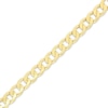 Thumbnail Image 1 of Solid Curb Chain Necklace 3.9mm 10K Yellow Gold 20”