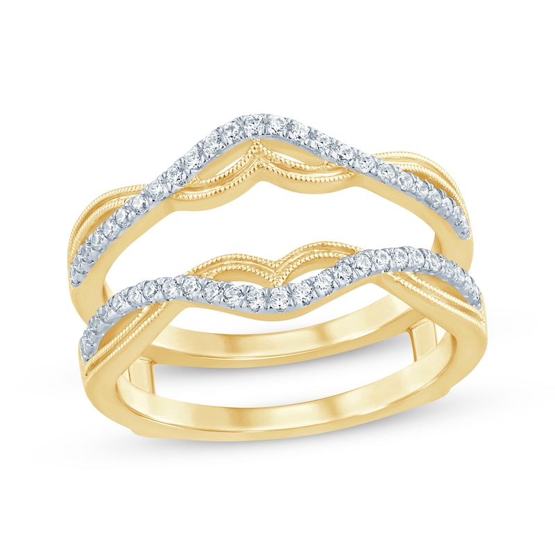 Main Image 1 of Now + Forever Diamond Enhancer Ring 1/4 ct tw 14K Yellow Gold
