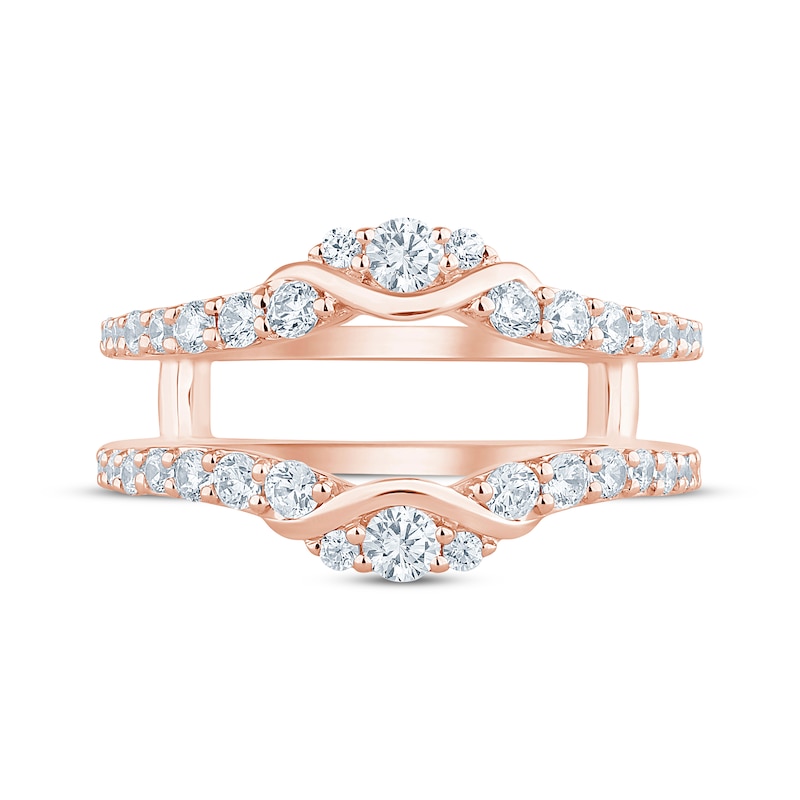 Main Image 3 of Now + Forever Diamond Enhancer Ring 3/4 ct tw 14K Rose Gold