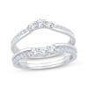 Thumbnail Image 1 of Now + Forever Diamond Enhancer Ring 5/8 ct tw 14K White Gold