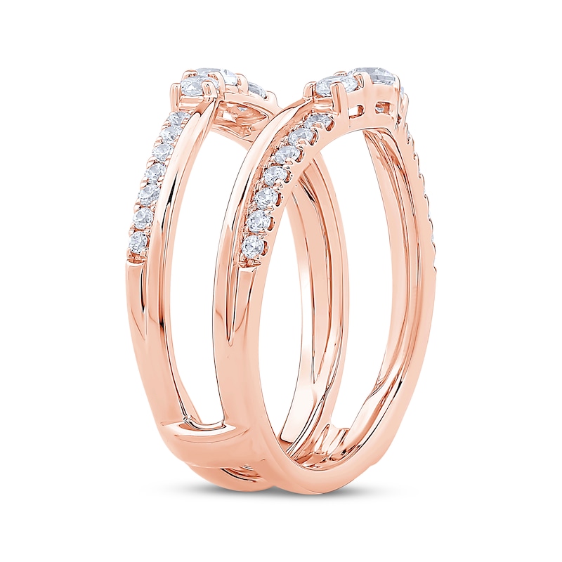 Main Image 2 of Now + Forever Diamond Enhancer Ring 5/8 ct tw 14K Rose Gold