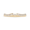 Thumbnail Image 3 of Now + Forever Lab-Grown Diamonds Contour Wedding Band 1/6 ct tw 14K Yellow Gold