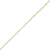Thumbnail Image 2 of Singapore Chain Necklace 1.45mm Solid 14K Yellow Gold 20&quot;