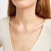 Thumbnail Image 4 of Singapore Chain Necklace 1.45mm Solid 14K Yellow Gold 20&quot;
