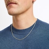 Thumbnail Image 5 of Singapore Chain Necklace 1.45mm Solid 14K Yellow Gold 20&quot;