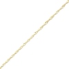 Thumbnail Image 2 of Singapore Chain Necklace 1.45mm Solid 14K Yellow Gold 16&quot;