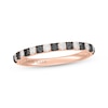 Thumbnail Image 1 of Neil Lane Black & White Diamond Anniversary Ring 1/2 ct tw 14K Rose Gold