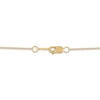 Thumbnail Image 4 of Teddy Bear Jewelry Collection Honoring St. Jude Diamond Accent Silhouette Necklace 10K Yellow Gold 18&quot;