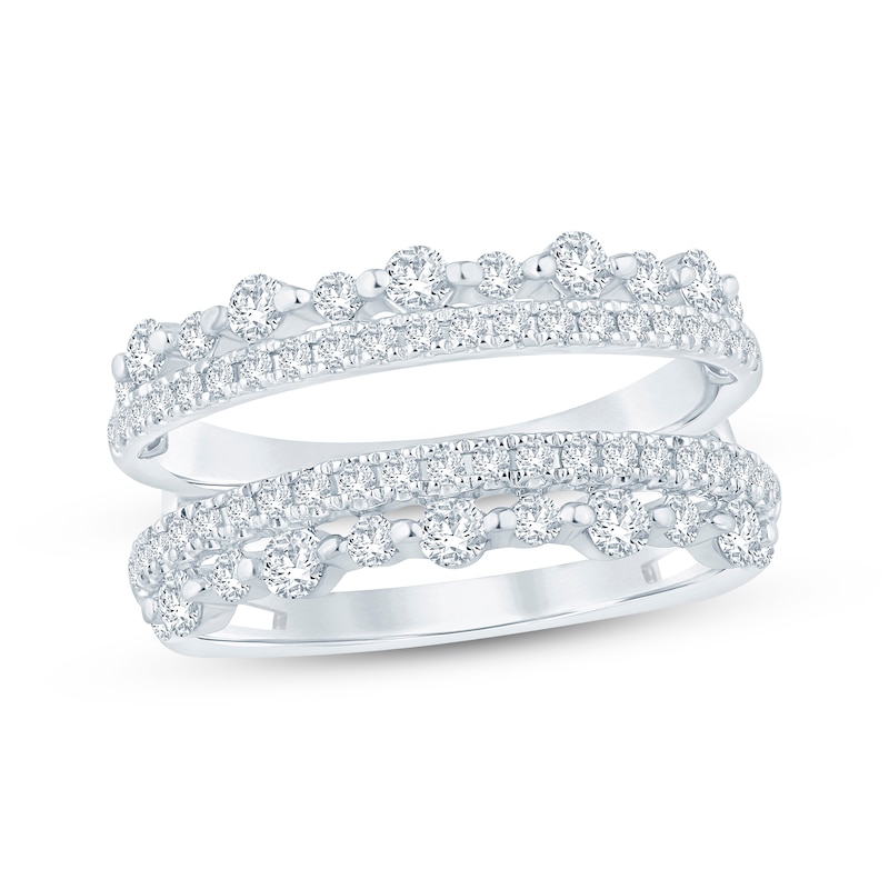 Main Image 1 of Now + Forever Diamond Enhancer Ring 1 ct tw 14K White Gold