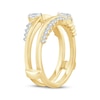 Thumbnail Image 2 of Now + Forever Pear-Shaped & Round-Cut Diamond Enhancer Ring 5/8 ct tw 14K Yellow Gold