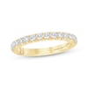 Thumbnail Image 1 of Monique Lhuillier Bliss Lab-Grown Diamond Anniversary Ring 1/2 ct tw 18K Yellow Gold