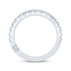 Thumbnail Image 3 of Monique Lhuillier Bliss Lab-Grown Diamond Anniversary Ring 1/2 ct tw 18K White Gold