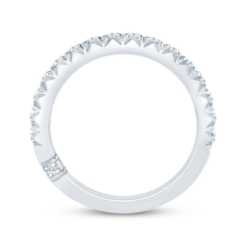 Main Image 3 of Monique Lhuillier Bliss Lab-Grown Diamond Anniversary Ring 1/2 ct tw 18K White Gold