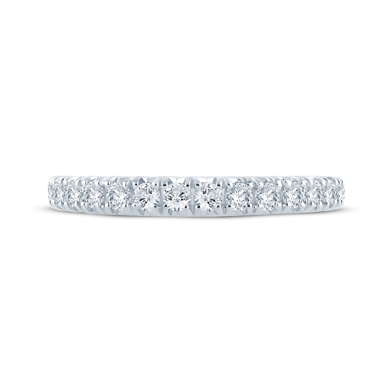 Main Image 4 of Monique Lhuillier Bliss Lab-Grown Diamond Anniversary Ring 1/2 ct tw 18K White Gold