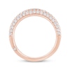 Thumbnail Image 3 of Monique Lhuillier Bliss Lab-Grown Diamond Wedding Band 1/2 ct tw 18K Rose Gold