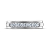 Thumbnail Image 3 of Now + Forever Men's Round and Baguette-Cut Diamond Wedding Band 1/3 ct tw 14K White Gold