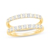 Thumbnail Image 1 of Now + Forever Princess-Cut Diamond Channel-Set Enhancer Ring 1 ct tw 14 Yellow Gold