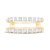 Thumbnail Image 3 of Now + Forever Princess-Cut Diamond Channel-Set Enhancer Ring 1 ct tw 14 Yellow Gold