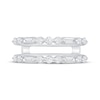 Thumbnail Image 3 of Now + Forever Baguette & Round-Cut Diamond Enhancer Ring 3/4 ct tw 14K White Gold