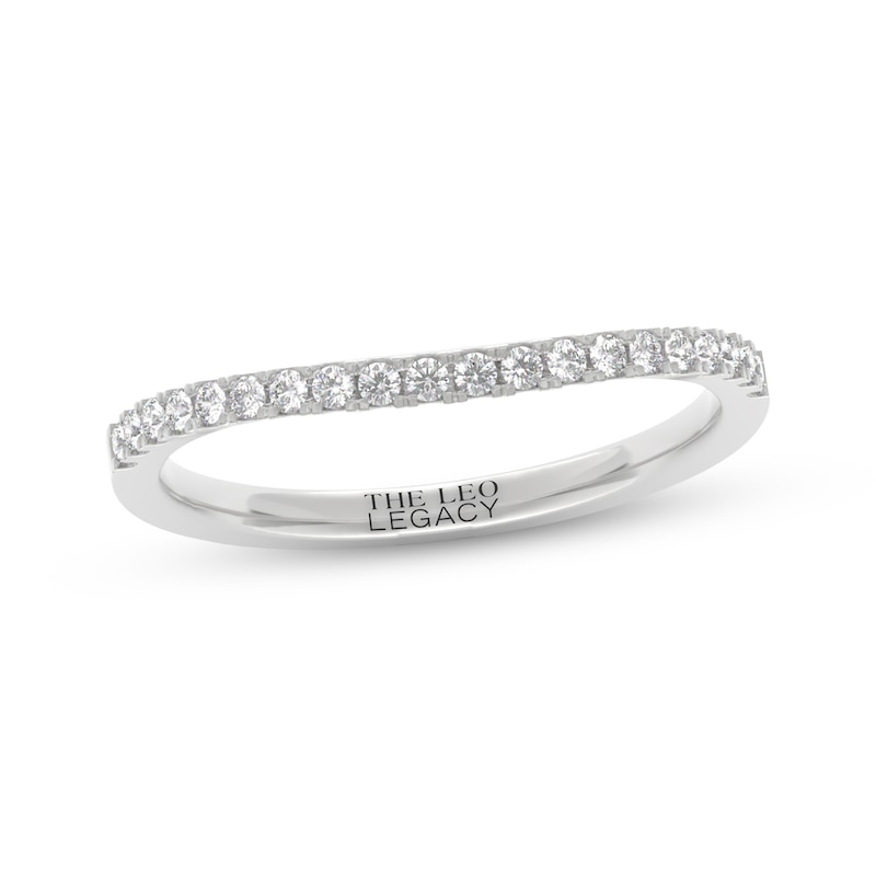Main Image 7 of THE LEO Legacy Lab-Grown Diamond Wedding Band 1/5 ct tw 14K White Gold