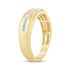 Thumbnail Image 2 of Now + Forever Men's Diamond Wedding Band 1/4 ct tw 10K Yellow Gold