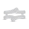 Thumbnail Image 3 of Now + Forever Round & Baguette-Cut Diamond Enhancer Ring 3/4 ct tw 14K White Gold