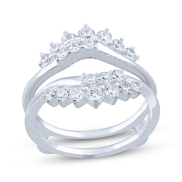 Now + Forever Diamond Enhancer Ring 7/8 ct tw 14K White Gold