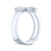 Thumbnail Image 2 of Now + Forever Diamond Starburst Enhancer Ring 1/3 ct tw 14K White Gold