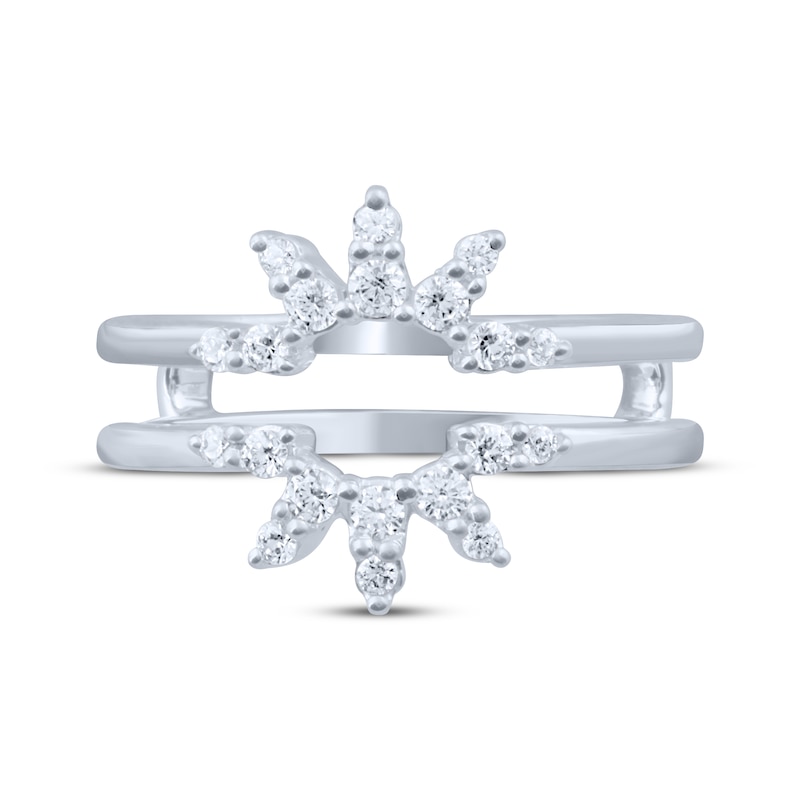 Main Image 3 of Now + Forever Diamond Starburst Enhancer Ring 1/3 ct tw 14K White Gold