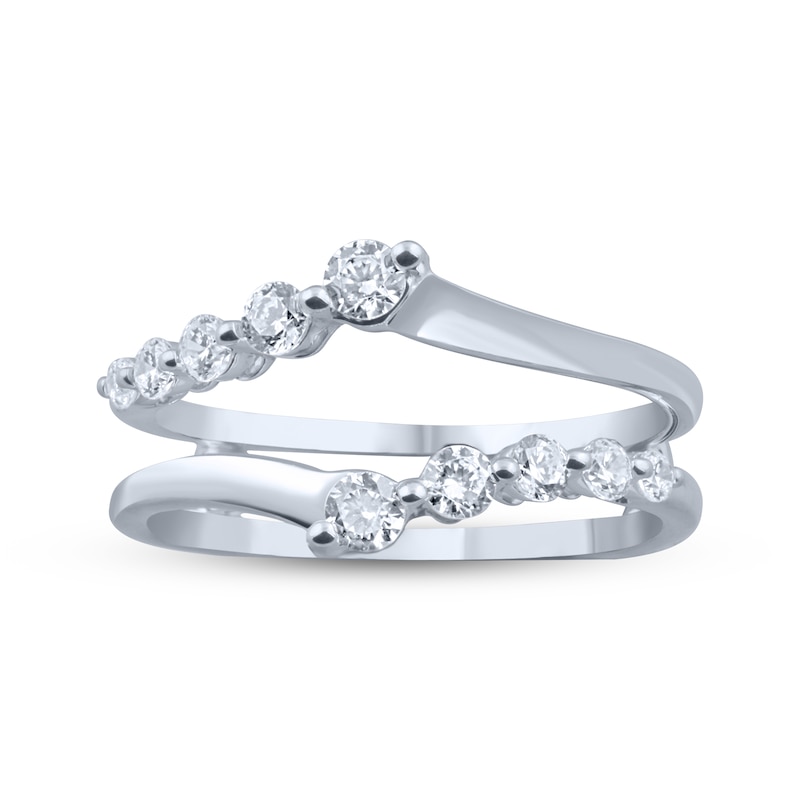 Main Image 3 of Now + Forever Diamond Journey Enhancer Ring 1/2 ct tw 14K White Gold