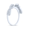 Thumbnail Image 2 of Now + Forever Diamond Wrap Enhancer Ring 1/4 ct tw 14K White Gold