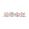 Thumbnail Image 4 of Monique Lhuillier Bliss Lab-Grown Diamond Multi-Row Twist Anniversary Ring 3/8 ct tw 18K Rose Gold