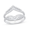 Thumbnail Image 1 of Now + Forever Diamond Enhancer Ring 3/8 ct tw 14K White Gold
