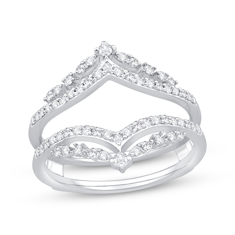 Main Image 1 of Now + Forever Diamond Enhancer Ring 3/8 ct tw 14K White Gold