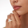 Thumbnail Image 5 of Now + Forever Lab-Grown Diamonds Emerald-Cut Engagement Ring 4-7/8 ct tw 14K Yellow Gold