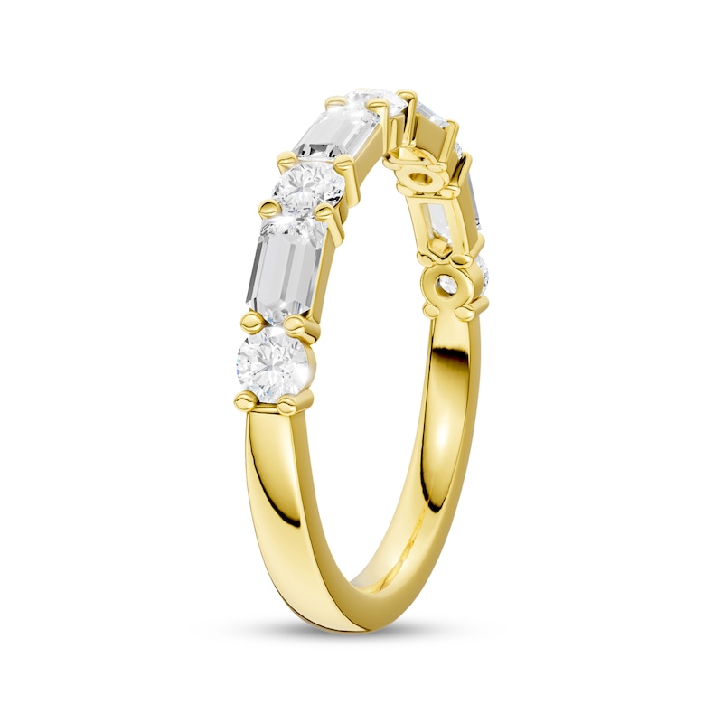 Main Image 2 of Now + Forever Lab-Grown Diamonds Wedding Band 3/4 ct tw 14K Yellow Gold