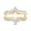 Thumbnail Image 3 of Now + Forever Marquise & Round-Cut Diamond Enhancer Ring 5/8 ct tw 14K Yellow Gold