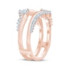 Thumbnail Image 2 of Now + Forever Marquise & Round-Cut Diamond Enhancer Ring 5/8 ct tw 14K Rose Gold