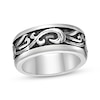 Thumbnail Image 1 of Men's Scrollwork Ring Stainless Steel