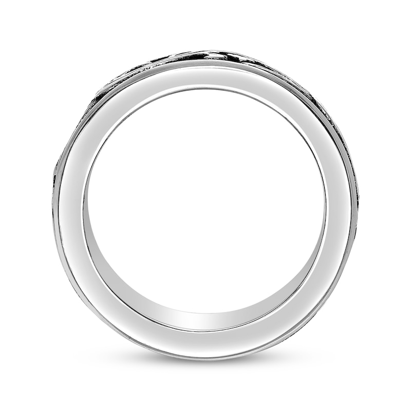 Main Image 3 of Men's Scrollwork Ring Stainless Steel