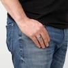 Thumbnail Image 5 of Men's Scrollwork Ring Stainless Steel
