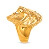 Thumbnail Image 2 of Lion's Head Ring Yellow Ion-Plated Stainless Steel